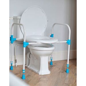 Big John fritstående toiletstol/toiletforhøjer