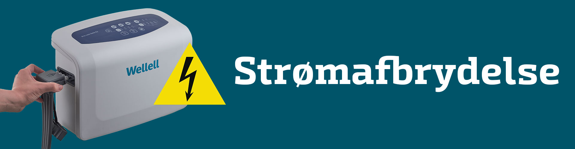 Strømafbrydelse - Vekseltryksmadrasser